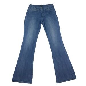 White House Black Market Flare Leg 8R Boots Rodeo Dress Jeans